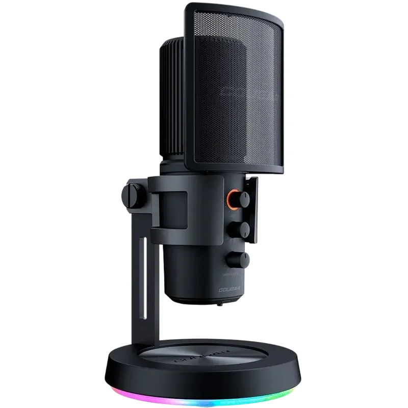 Microfon Gaming Cougar Screamer-X, Cu fir, Negru — foto 5