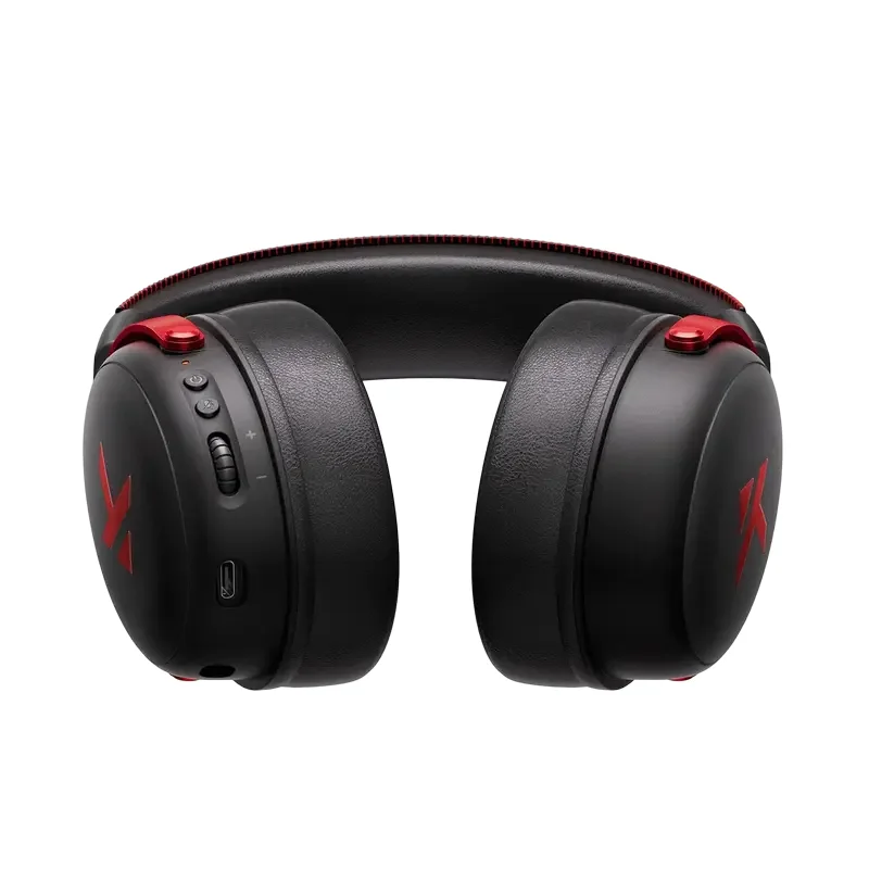 Gaming Headsets MCHOSE V9 Pro, Wireless/Wired Analog, Black Red — foto 4