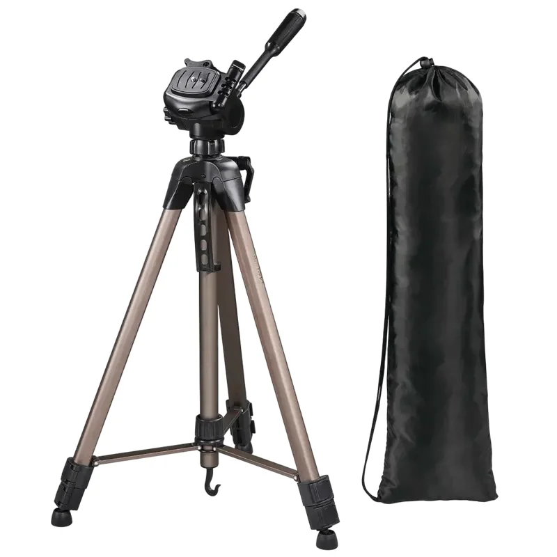 Trepied/Monopod HAMA Star 63, Cap panoramic cu 3 căi, Bej — foto 5
