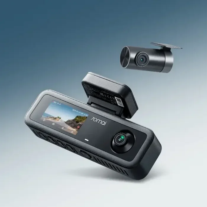 70mai Dash Cam T400 with Rear Cam (RC21) 3Channel, Black — foto 8