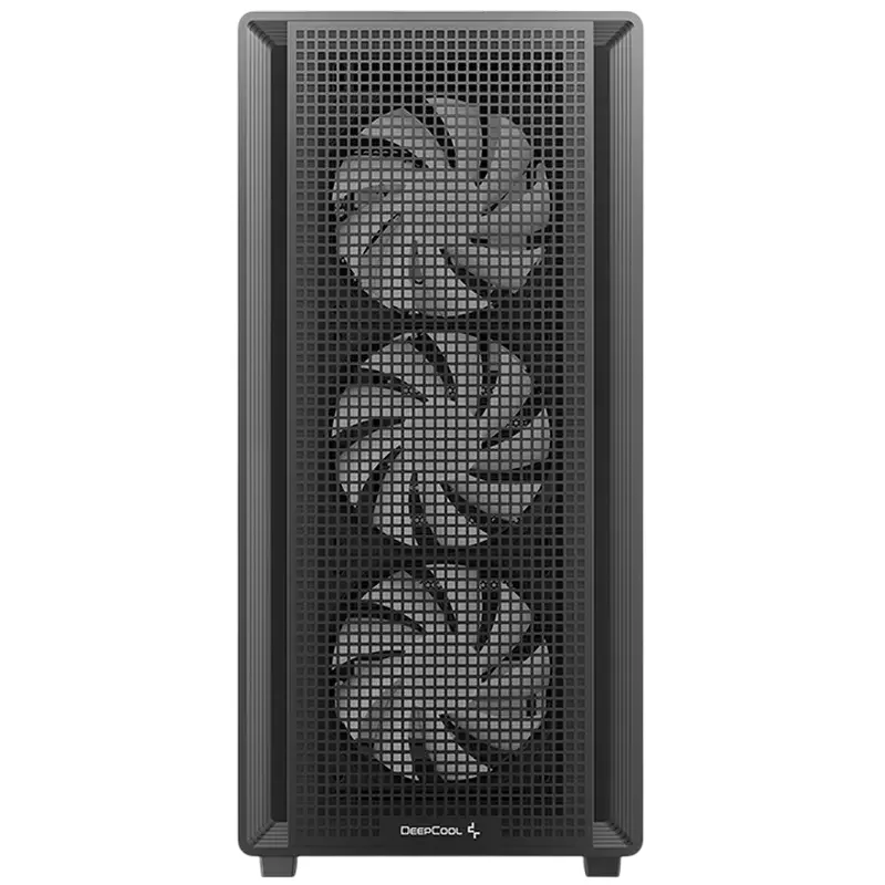 Case ATX Deepcool CC550 4F, w/o PSU, 3x120front 1x120rear ARGB fans, 1xUSB3.0, 1xUSB2.0, 1xTypeC, Me — foto 2