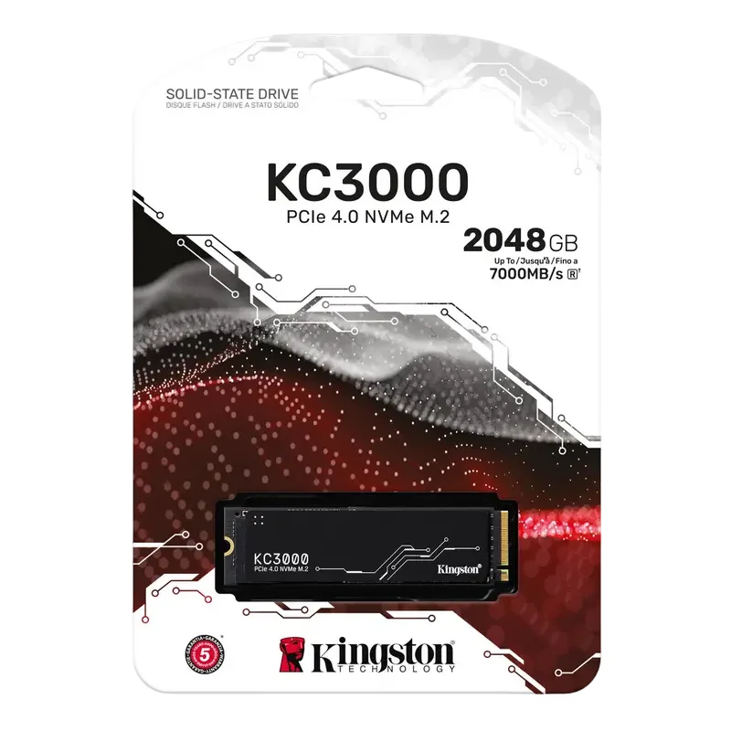 Unitate SSD Kingston KC3000, 2000GB — foto 2