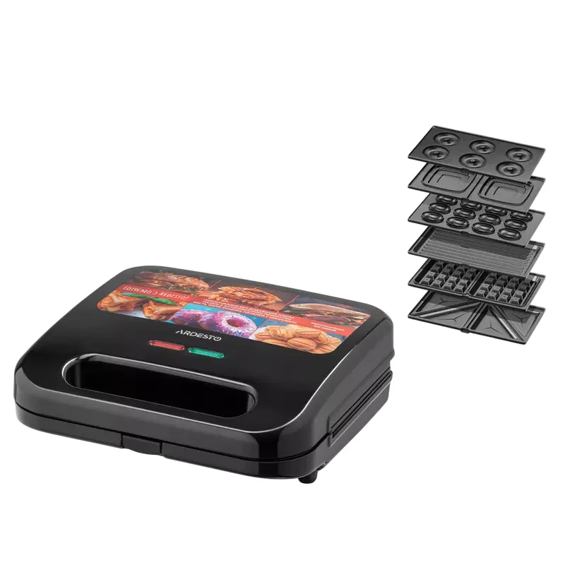 Multifunction Sandwich-Maker Ardesto SM-H600B, Black — foto 2