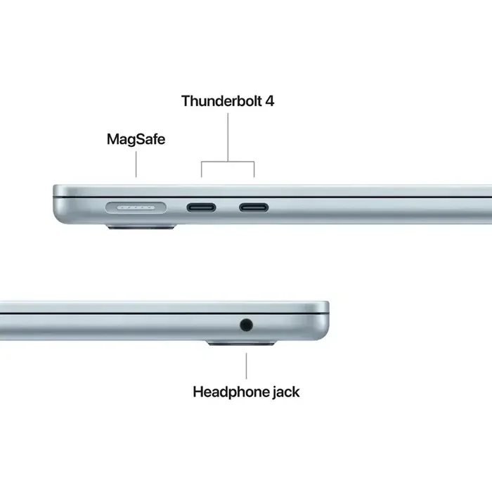 NB Apple MacBook Air 13.6" Z1L9000BT Sky Blue (M5 16Gb 512Gb) 70W charger — foto 3