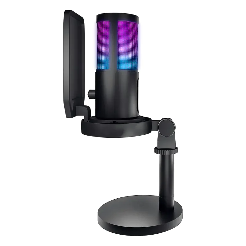 Gaming Microphone HATOR Signify RGB, USB, Black — foto 2