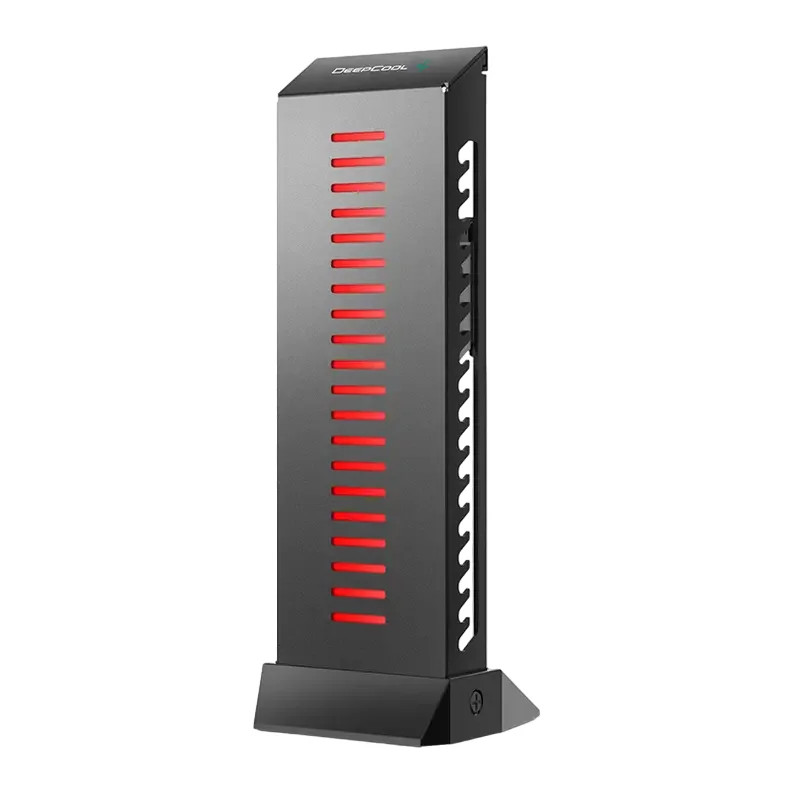 Graphics Card Holder Deepcool GH-01 A-RGB, Black — foto 7