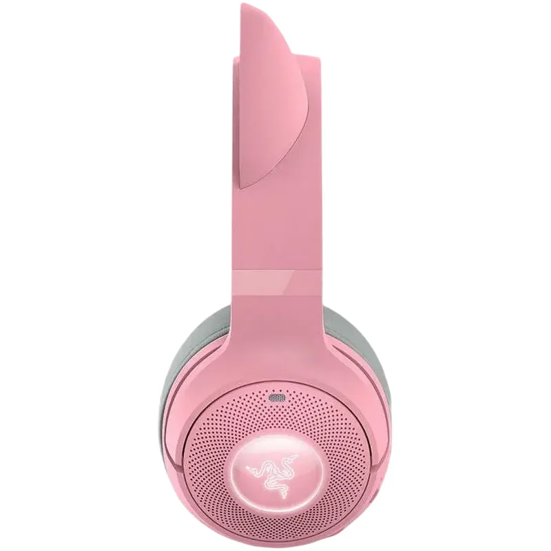 Игровая Гарнитура Razer Kraken Kitty V2, Беспроводной/Проводной, Розовый — foto 4