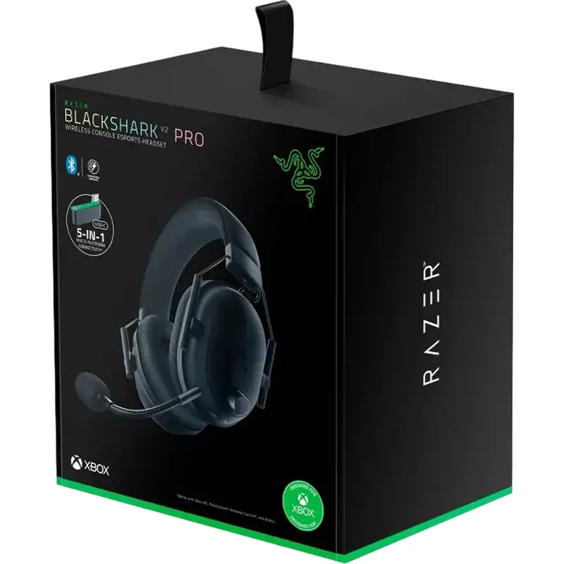 Игровая Гарнитура Razer BlackShark V2 Pro для Xbox, Беспроводной, Чёрный — foto 6