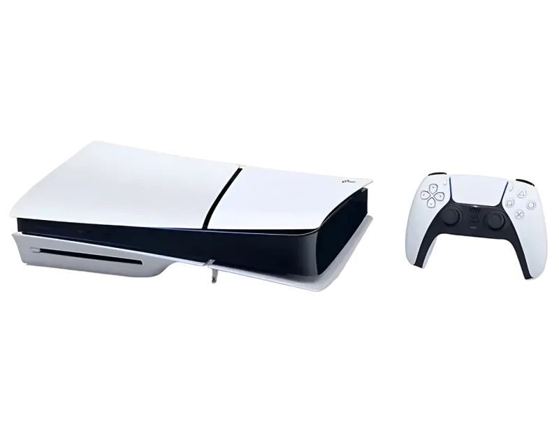 System Video Game Console SONY PlayStation 5 Slim, White — foto 3