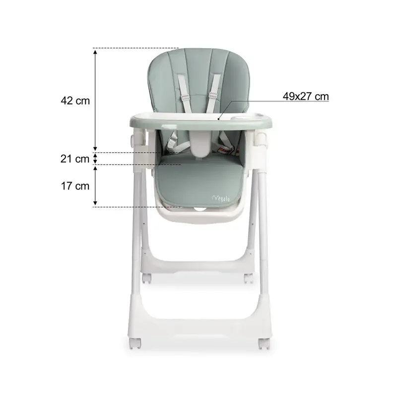 Scaun de masa 2 in 1 Caretero MEGALO MINT — foto 7