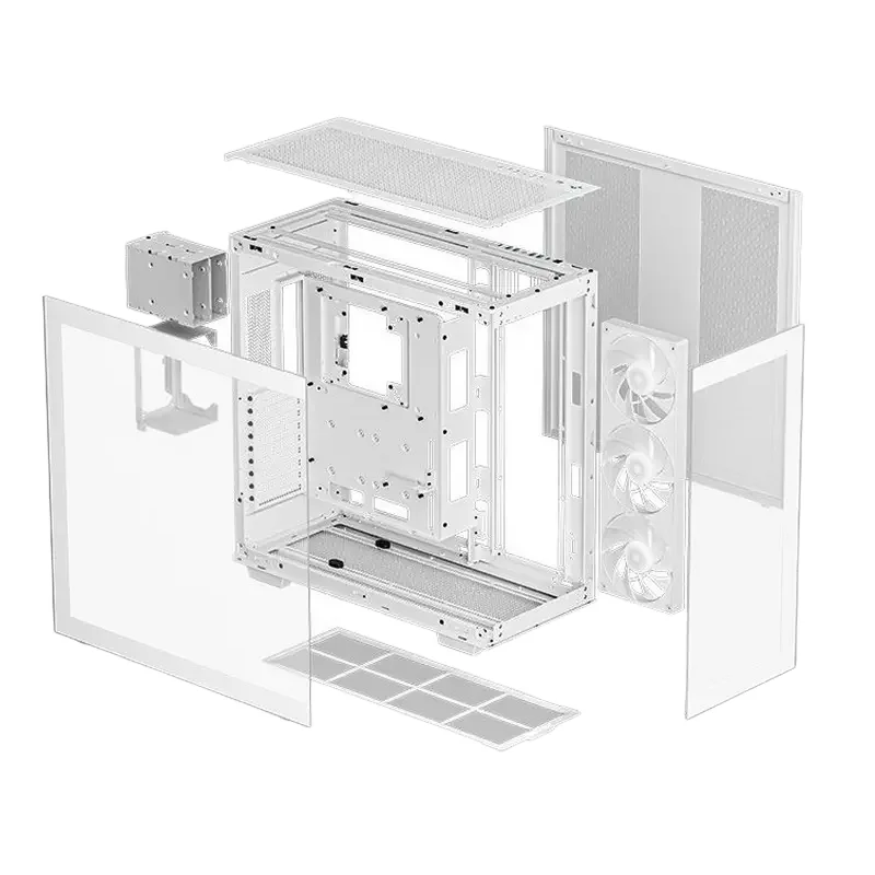 PC Case Deepcool CH780, Full-Tower, w/o PSU, White — foto 6