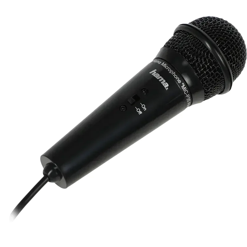 Microfon pentru calculator HAMA MIC-P35, Cu fir, Negru — foto 9