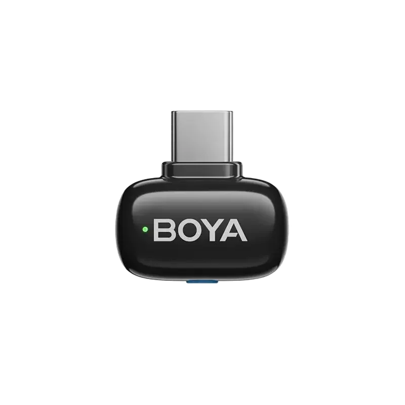 Портативный записывающий микрофон Boya mini 2-02, Беспроводной, Черный — foto 2
