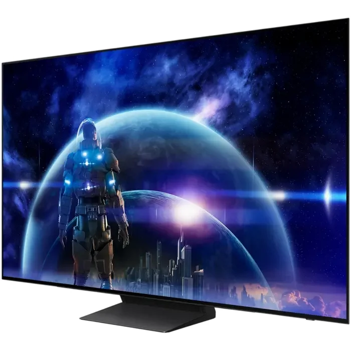 48" OLED SMART TV Samsung QE48S90HAEXUA, 3840x2160 4K UHD, Tizen, Black — foto 6