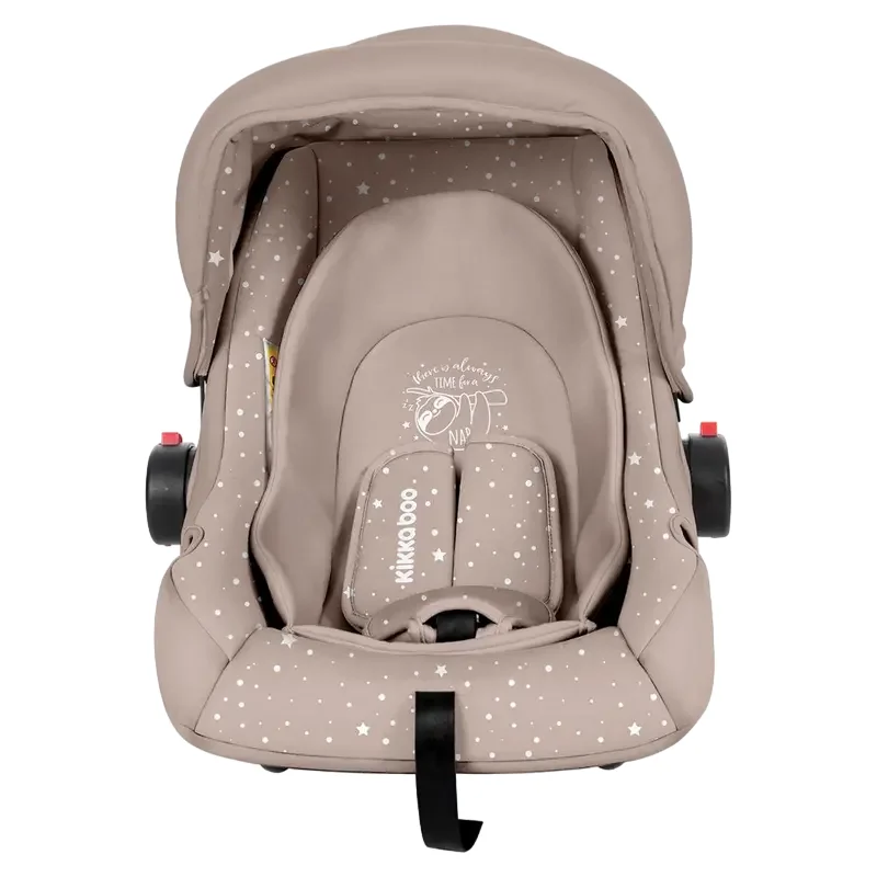 Car Seat Kikka Boo 0+ (0-13 kg) Little Traveler Beige Sloth — foto 2