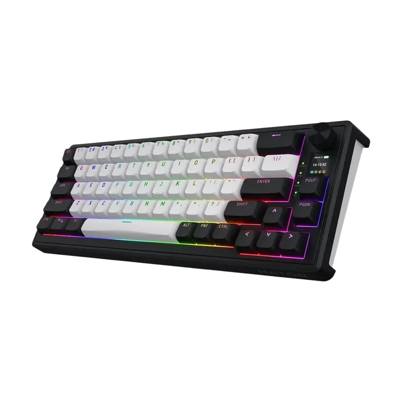 Tastatură HATOR Skyfall 65 MAG ULTIMA 8K, Cu fir / Fără fir, Negru | Alb — foto 5