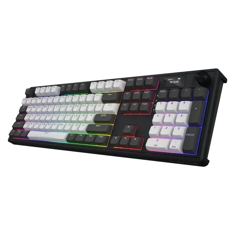 Tastatură HATOR Skyfall 100 PRO, Cu fir / Fără fir, Negru | Gri — foto 5