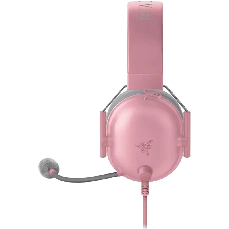 Gaming Headsets Razer BlackShark V2 X for PlayStation, Wired Analog, Pink — foto 4