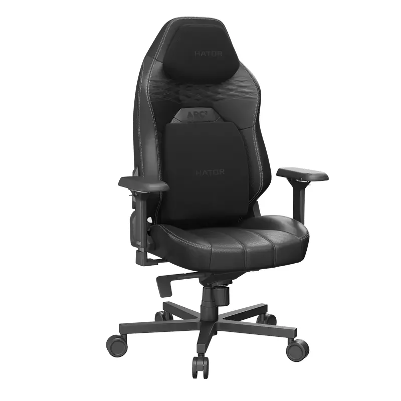 Gaming Chair HATOR Arc 3 L, PU Leather, Black — foto 5