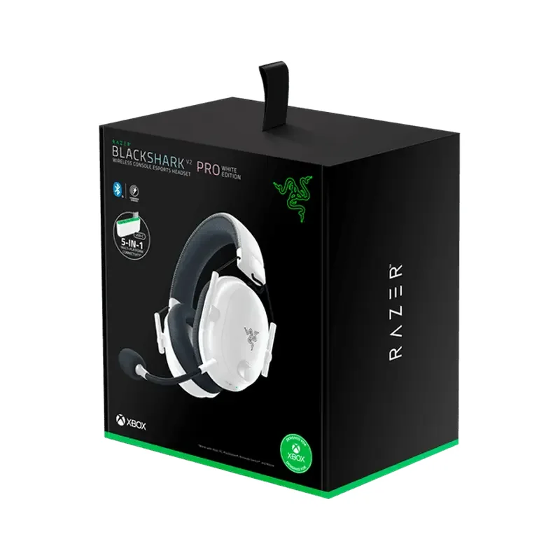 Gaming Headsets Razer BlackShark V2 Pro for Xbox, Wireless, White — foto 6