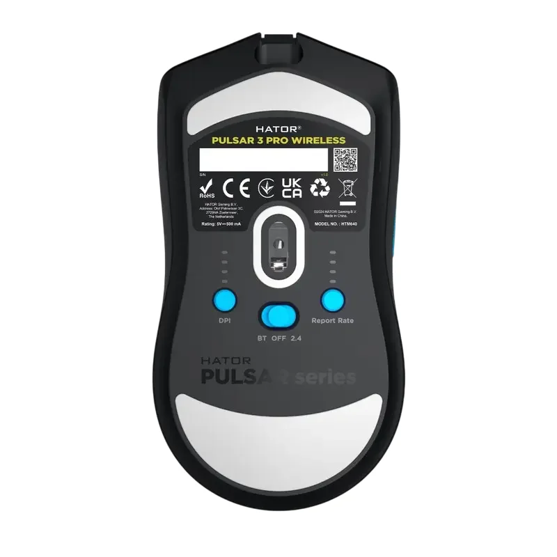 Gaming Mouse HATOR Pulsar 3 Pro, Negru — foto 3