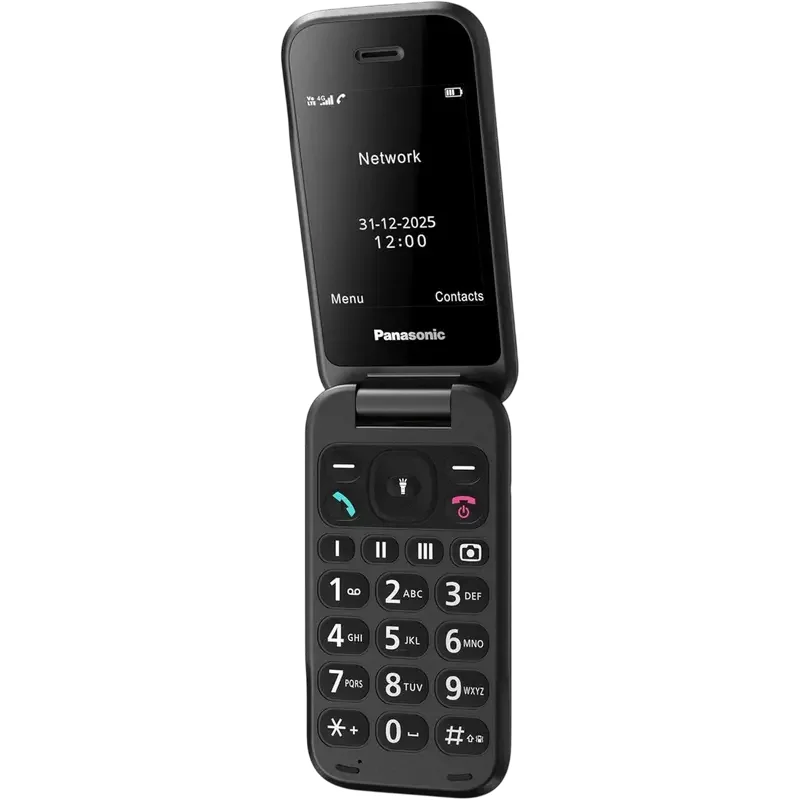 KX-TF600 Panasonic 4G Black Clam Shell — foto 3