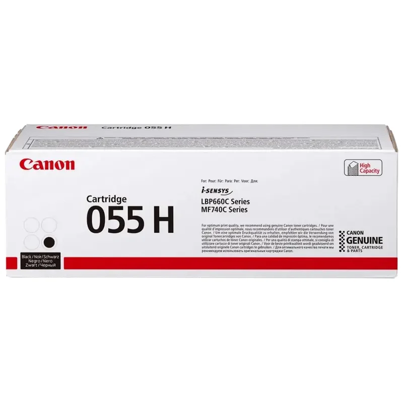 Laser Cartridge Canon CRG-055H, Black — foto 2