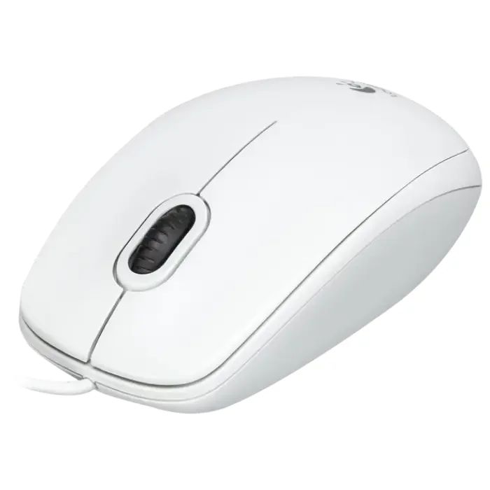 Mouse Logitech B100, Alb — foto 2