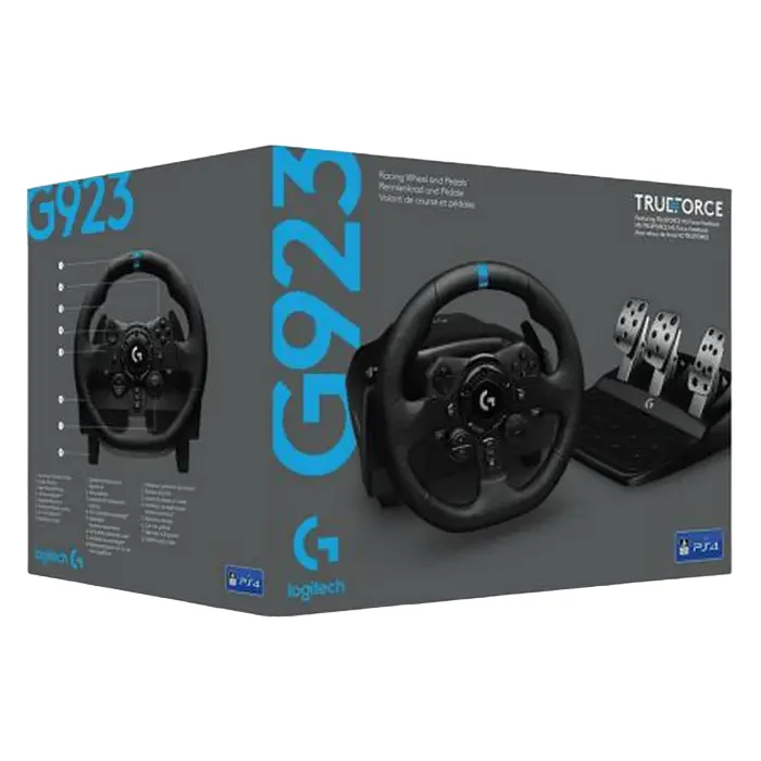 Racing Wheel Logitech G923, Black — foto 3