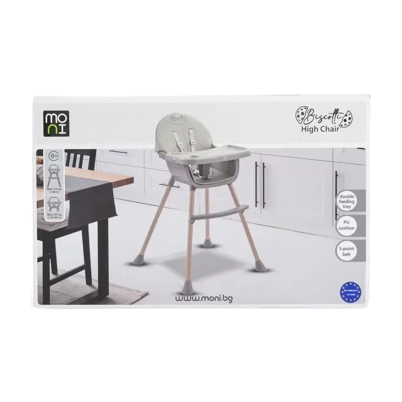 Scaun de masa 2 in 1 Moni Biscotti 2 in 1 mint — foto 6