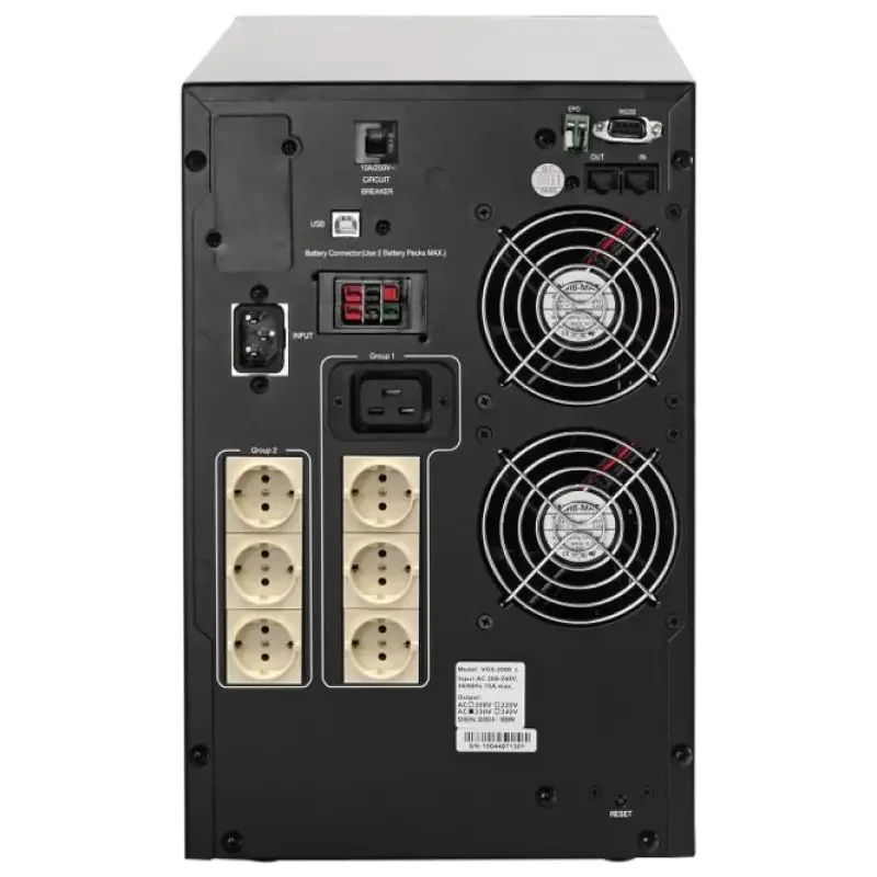 Uninterruptible Power Supply PCM VGS-3000, Online, 3000VA, Tower — foto 3