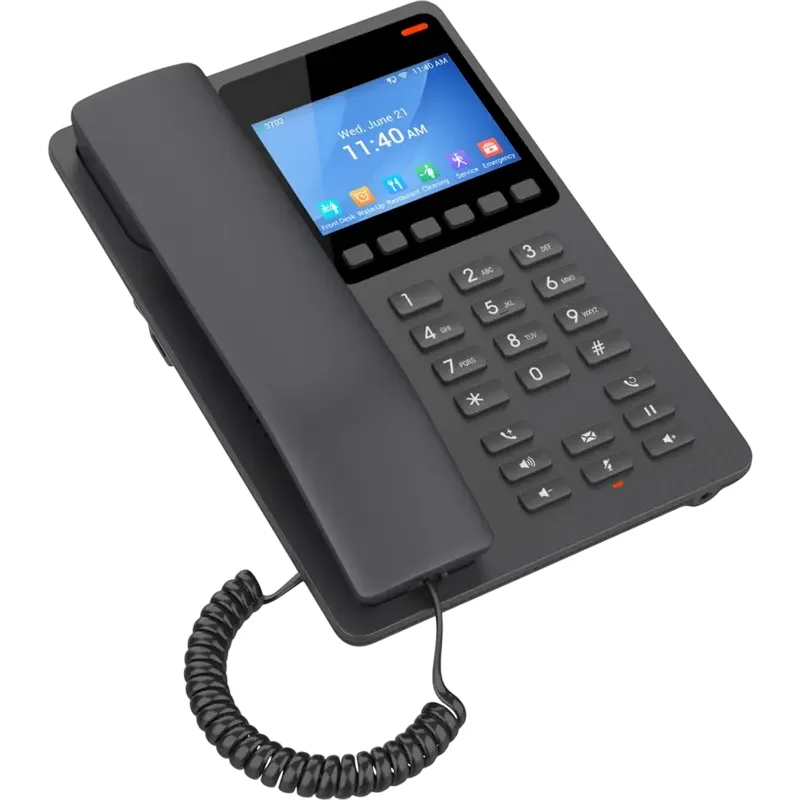 IP Phone Grandstream GHP631W, Black — foto 4