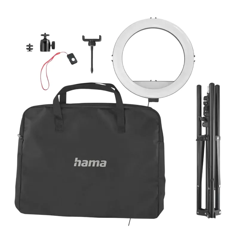 Кольцевая лампа HAMA SpotLight Steady 120 III, Черный — foto 6