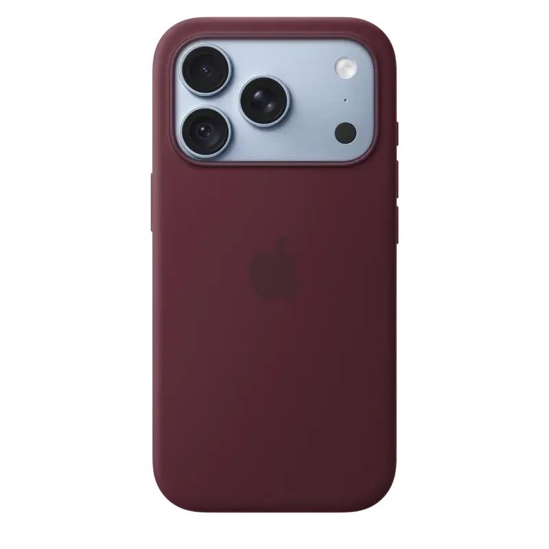iPhone 18 Pro Silicone Case with MagSafe - Burgundy, Model A3701 — foto 6