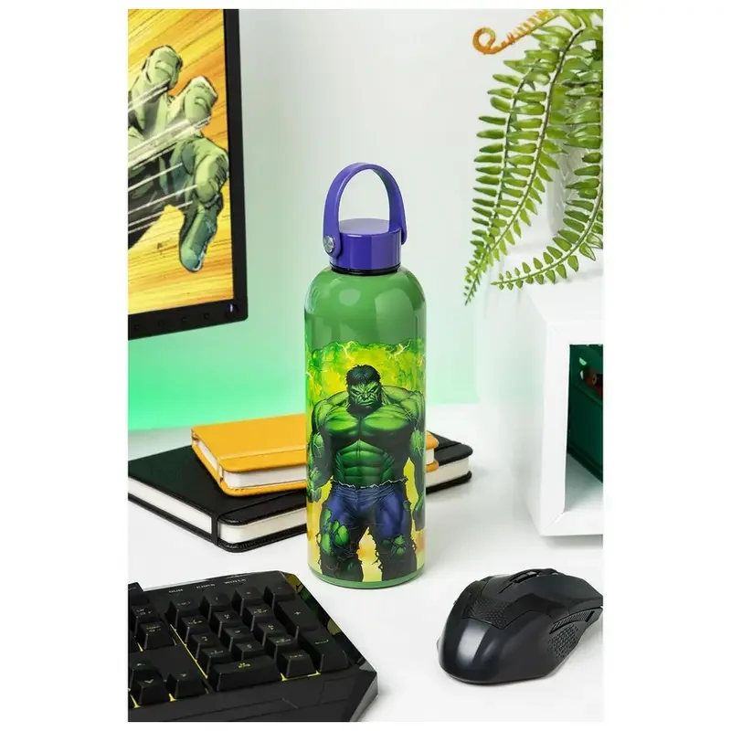 Cana Paladone Hulk Metal Water Bottle PP15879MU — foto 2