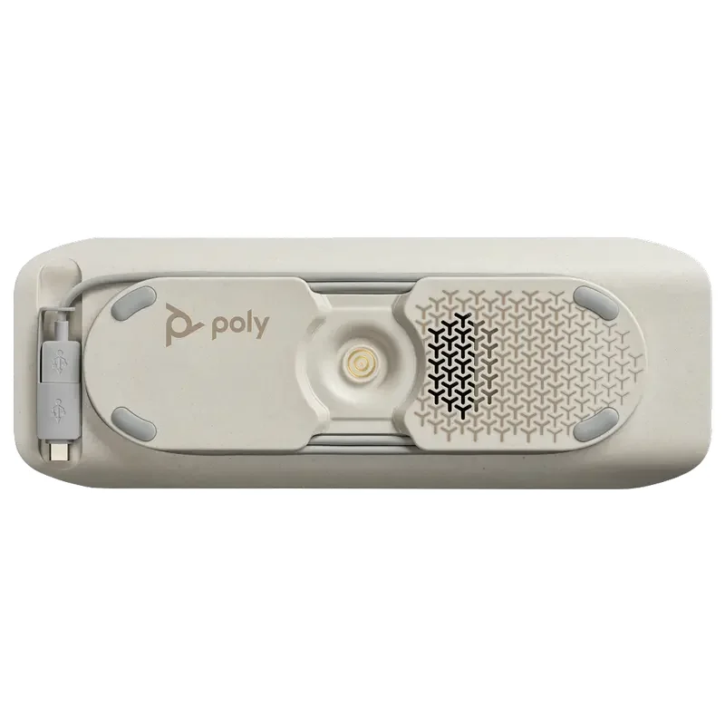 Спикерфон для конференций Poly Sync 40 USB-A USB-C, Серебристый — foto 4