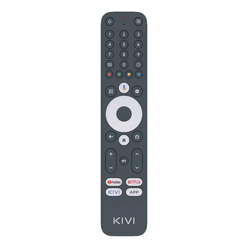 32" LED SMART TV KIVI 32H710QB +PULT!, 1366x768 HD, Google TV, Black — foto 4