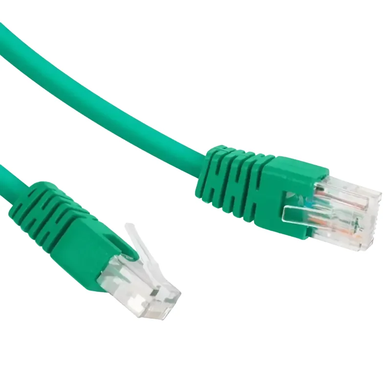 Patch cord Cablexpert PP12-0.25M/G, CAT5e UTP, 0,25m, Verde — foto 2