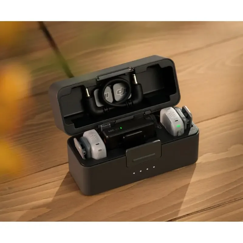DJI Mic Mini 2 Charging Case for 2TX + 1RX, Black — foto 6