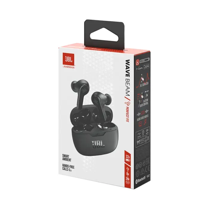 Căști JBL Wave  Beam, Negru — foto 9