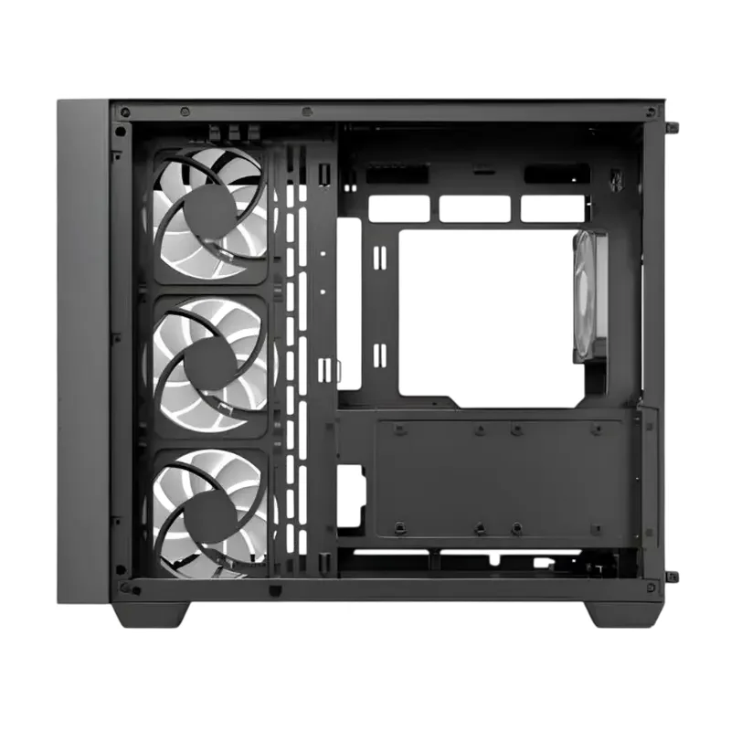 Case ATX Deepcool CG530U 4F, w/o PSU,3x120side 1x120rear ARGB PWM, 2xUSB3.0, 1xTypeC, Curved-Glass P — foto 5