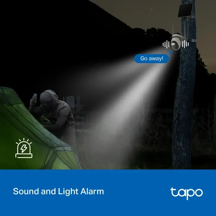 TP-Link Outdoor TAPO C665G KIT, 4K 8Mpix, IP65, Pan/Tilt, 4G/LTE, Battery Powered Security Camera + — foto 4