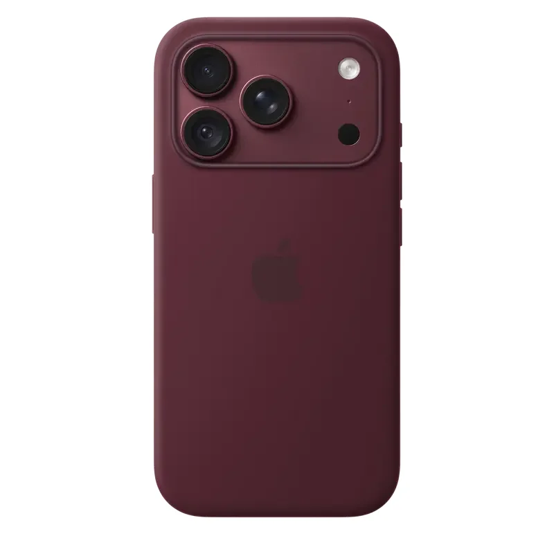 iPhone 18 Pro Silicone Case with MagSafe - Burgundy, Model A3701 — foto 4