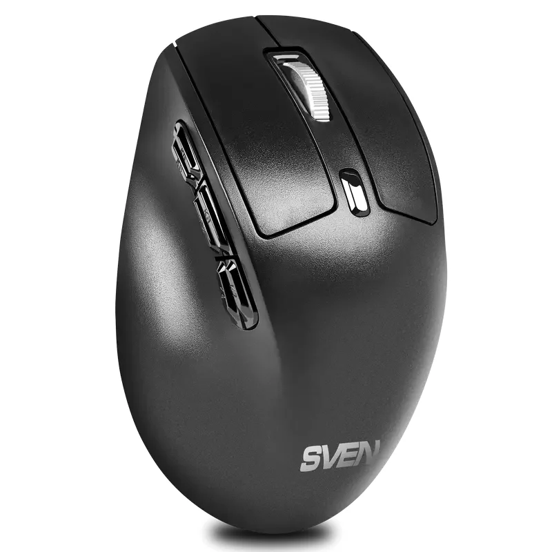 Mouse Wireless SVEN RX-470W, Negru — foto 4