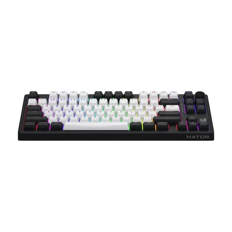 Tastatură HATOR Skyfall 80 MAG ULTIMA 8K, Cu fir / Fără fir, Negru | Alb — foto 5