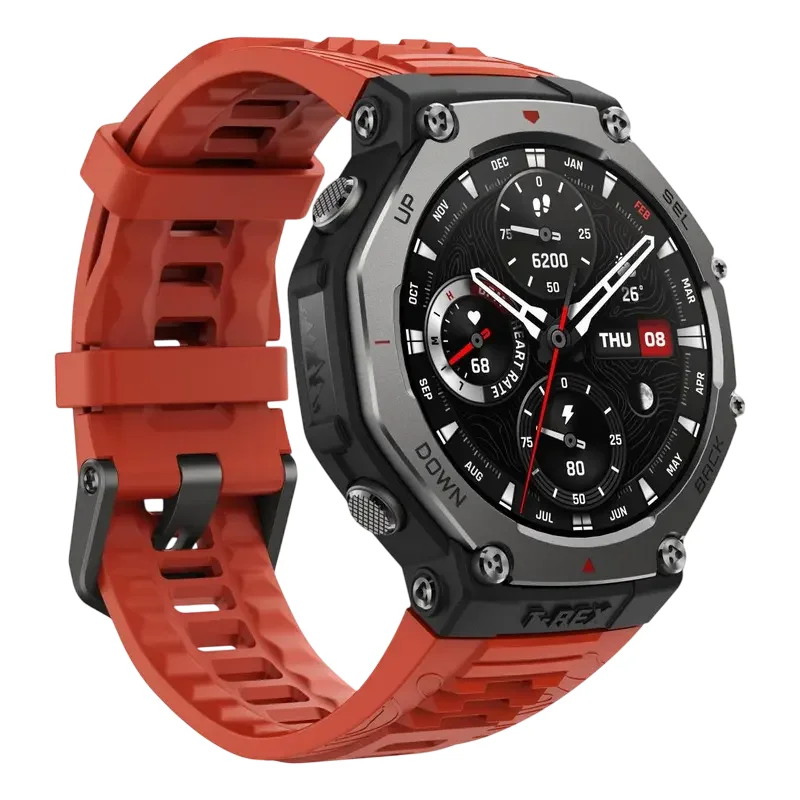 Smartwatch Xiaomi Amazfit T-Rex 3, 48mm, Lava — foto 2