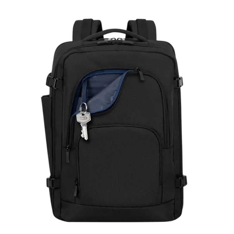 Backpack Rivacase 8461 ECO, for Laptop 17,3" & City bags, Black — foto 24
