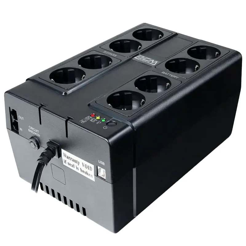 Uninterruptible Power Supply PCM CUB-850E, Offline, 850VA, Tower — foto 5