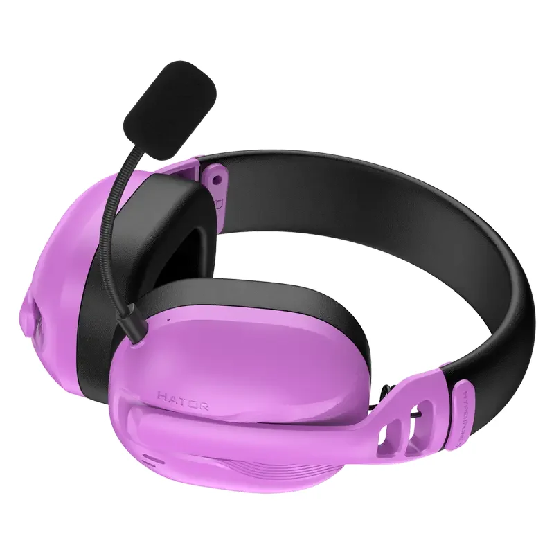 Игровая Гарнитура HATOR Hyperpunk 3, Беспроводной, Cyber Violet — foto 3