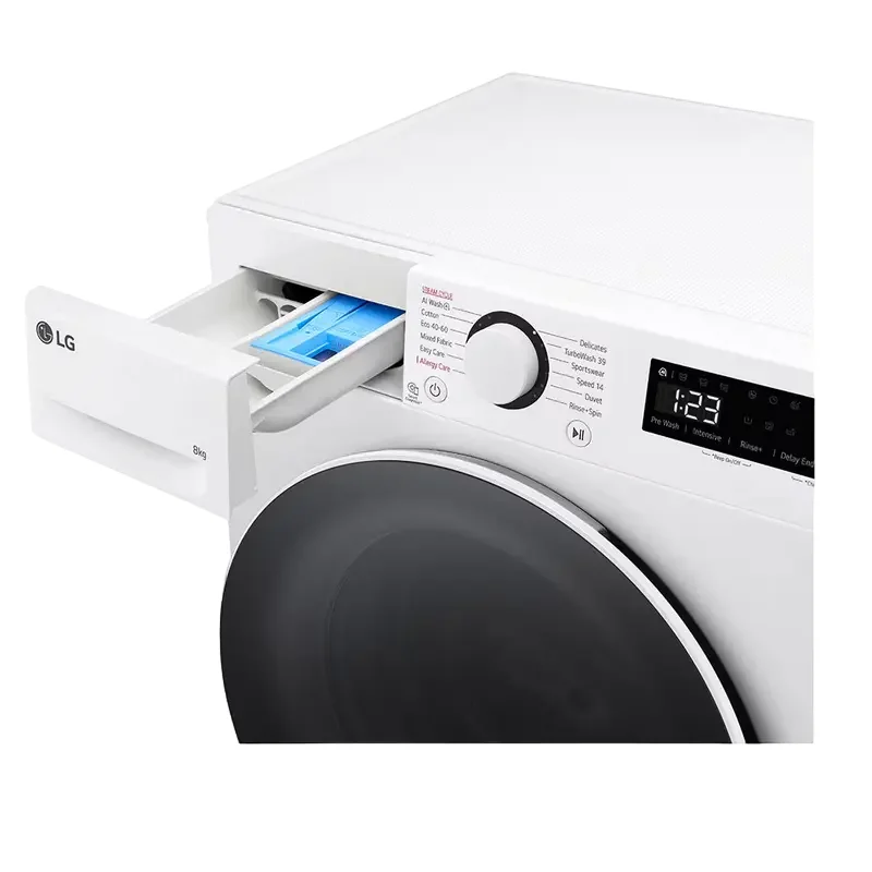 Mașină de spălat LG F2WR508S0W, 8kg, Alb — foto 7